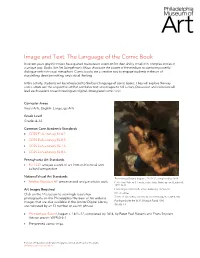 Image and Text: the Language of the Comic Book