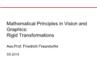 Rigid Transformations