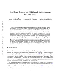 Deep Neural Networks with Multi-Branch Architectures Are Less Non-Convex
