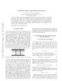 Status of Exotic-Quantum-Number Mesons