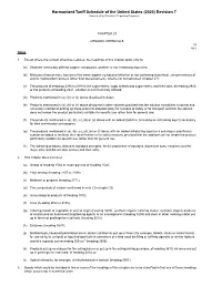 Harmonized Tariff Schedule of the United States (2020) Revision 7 Annotated for Statistical Reporting Purposes