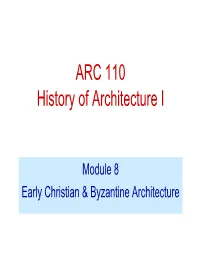 ARC 112 History of Architecture II
