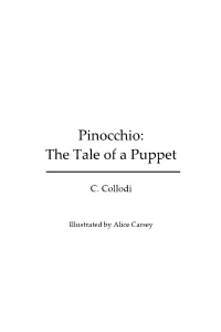 Pinocchio: the Tale of a Puppet