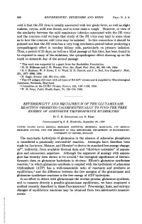 Reversibility and Equilibrium Ofthe Glutaminase Reaction