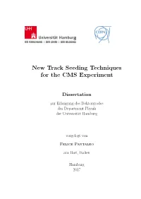 New Track Seeding Techniques for the CMS Experiment