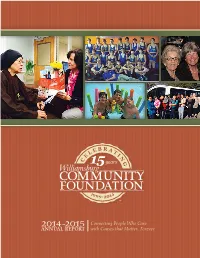 Annual Report with Causes That Matter...Forever