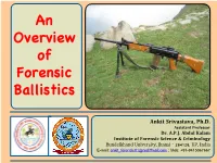 Presentation Ballistics