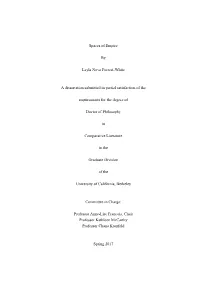 Spaces of Empire by Layla Nova Forrest-White a Dissertation