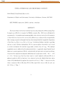 TYPE Ia SUPERNOVAE and the HUBBLE CONSTANT David Branch