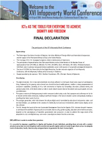 Final Declaration 16