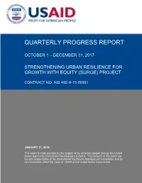 Quarterly Progress Report