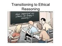 Ethical Reasoning-Critical Reasoning