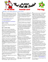 In the Sticks December 2005 Free Copy Welcome to This Months Edition of “In the Sticks”