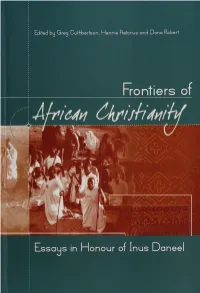 Frontiers Of