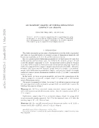 On Isometry Groups of Pseudo-Riemannian Compact Lie Groups 3