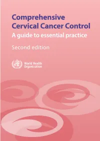 Comprehensive Cervical Cancer Control a Guide to Essential Practice