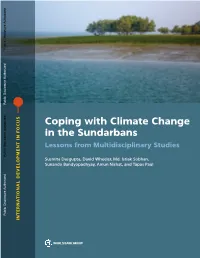 Coping with Climate Change in the Sundarbans