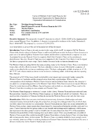 UTC L2/20-061 2020-01-28 Universal Multiple-Octet Coded Character Set International Organization for Standardization Organisation Internationale De Normalisation