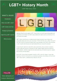 LGBT+ Feature Newsletter PDF File
