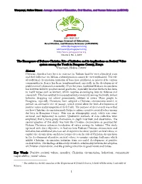 The Emergence of Bukusu-Christian Rite of Initiation and Its Implications