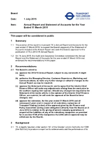 1 July 2015 Item: Annual Report and Statement of Accounts for the Year