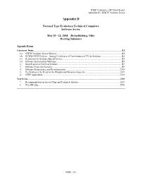 Appendix D – NTETC Software Sector