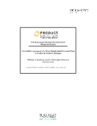 1 a Feasibility Assessment of a Meat Slaughtering/Processing Plant Or