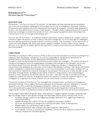 Estroquench™ Hormone Specific Formulation™