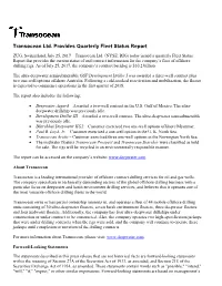 July 2017 Fleet Status Report.Pdf