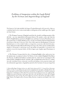 Problems of Integration Within the Lands Ruled by the Norman and Angevin Kings of England