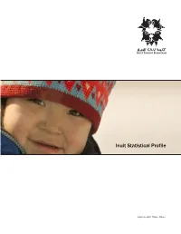 2006 Inuit Statistical Profile