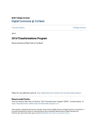 2014 Transformations Program