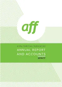 And Accounts 2016/17 Aff's Core Values