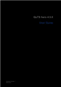 Quts Hero User Guide