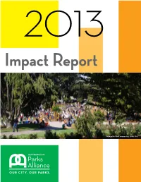 SFPA 2013 Impact Report