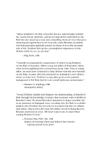 Abbot Holzherr's the Rule of Benedict Has Not Only Brought Forward The