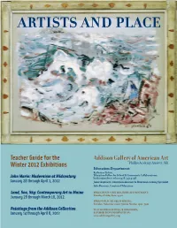Artists and Place