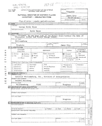 NOMINATION FORM for NPS USE ONLY ENTRY NUMBER Dal"E