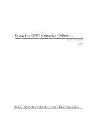 “Option Summary” in Using the GNU Compiler Collection (GCC)