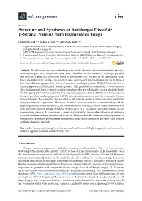 Structure and Synthesis of Antifungal Disulfide