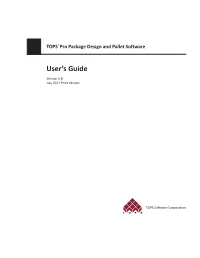 TOPS®Pro Package Design and Pallet Software