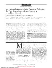A Randomized, Double-Blind, Placebo-Controlled Trial