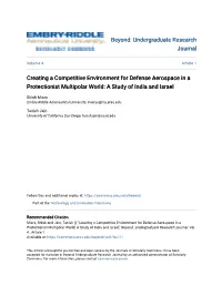 Creating a Competitive Environment for Defense Aerospace in a Protectionist Multipolar World: a Study of India and Israel