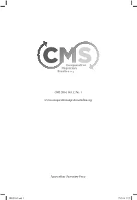 Amsterdam University Press CMS 2014, Vol. 2, No. 1 Www