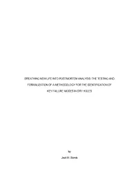 Breathing New Life Into Postmortem Analysis: the Testing And