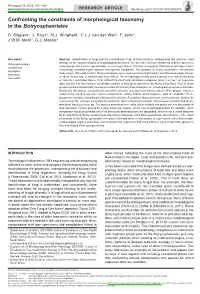 &lt;I&gt;Botryosphaeriales&lt;/I&gt;
