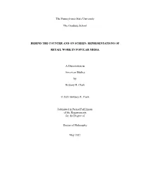 Representations of Retail Work in Popula