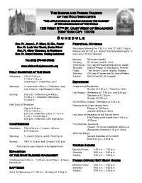 Schedule Rev