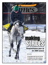 Steeplechasers Gear up for 2009 Season