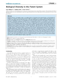 Biological Diversity in the Patent System